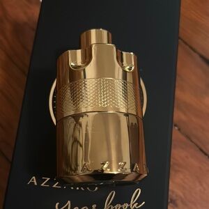 Azzaro Gold Fragrance Bottle